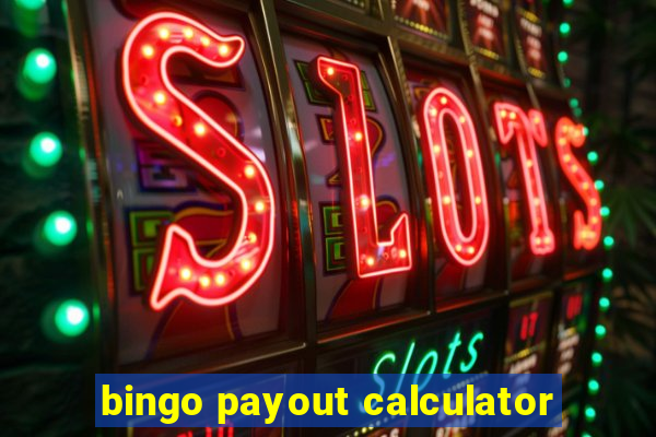 bingo payout calculator